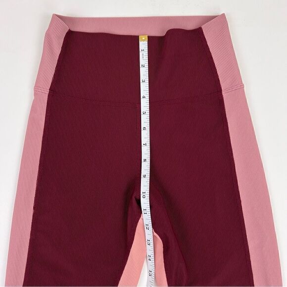 Beach Riot Colorblock ribbed leggings size M - Picture 12 of 13
